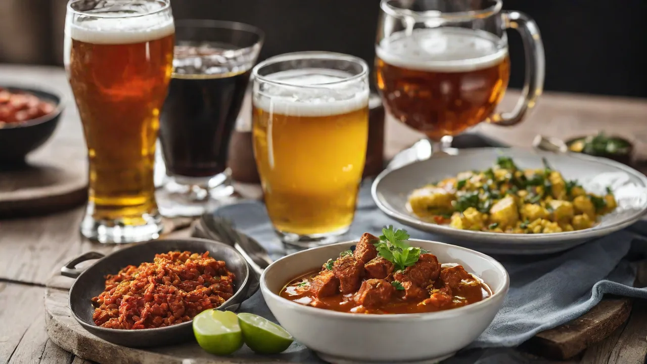 German Beer Pairings for Spicy German Curry and Fusion Dishes