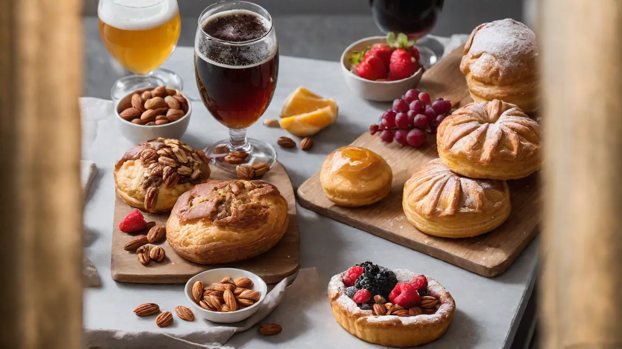 Pairing German Beers with Regional German Fruit and Nut Pastries